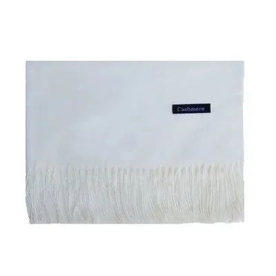 2025 Winter Cashmere Scarf Women Luxury Pashmina Shawls Long Wraps Autumn Warm Neck Scarf Tassel Ladies Scarves Black Red Green