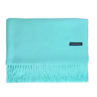 2025 Winter Cashmere Scarf Women Luxury Pashmina Shawls Long Wraps Autumn Warm Neck Scarf Tassel Ladies Scarves Black Red Green