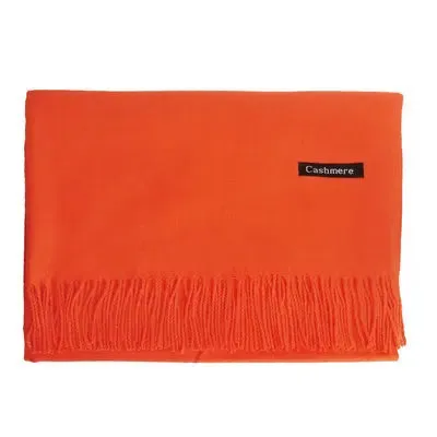 2025 Winter Cashmere Scarf Women Luxury Pashmina Shawls Long Wraps Autumn Warm Neck Scarf Tassel Ladies Scarves Black Red Green