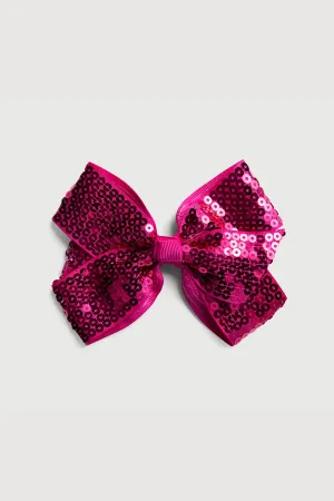 30125 - Oversized Sequin Stage Bow