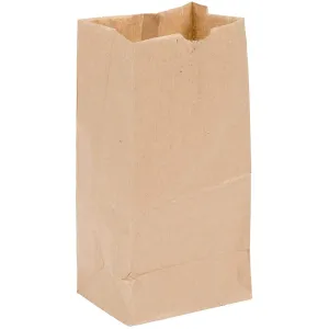 #4 Brown Paper Bag - 4 Pound - (500 - 10,000 Count)