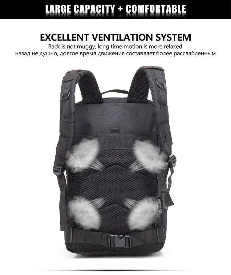 50L Man Tactical Backpacks