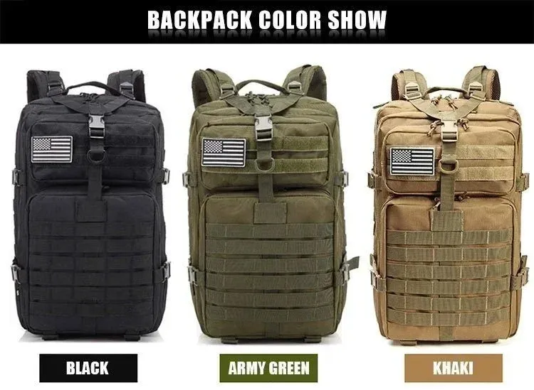 50L Man Tactical Backpacks