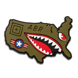 5.11 Tactical ABR USA Tiger Shark Patch