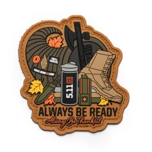 5.11 Tactical Always Be Thankful Patch