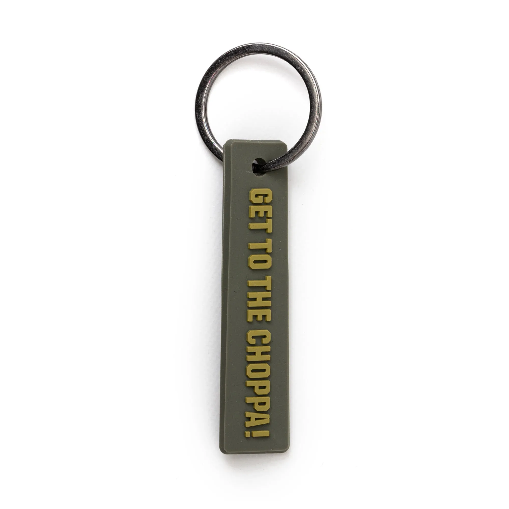 5.11 Tactical Get To The Choppa Keychain Military Brown
