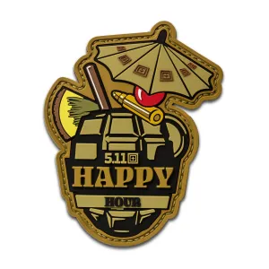 5.11 Tactical Happy Hour V2 Patch Military Green