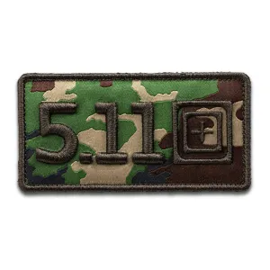 5.11 Tactical Woodland Camo Patch