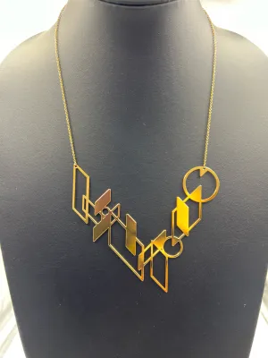 #6 necklace gold