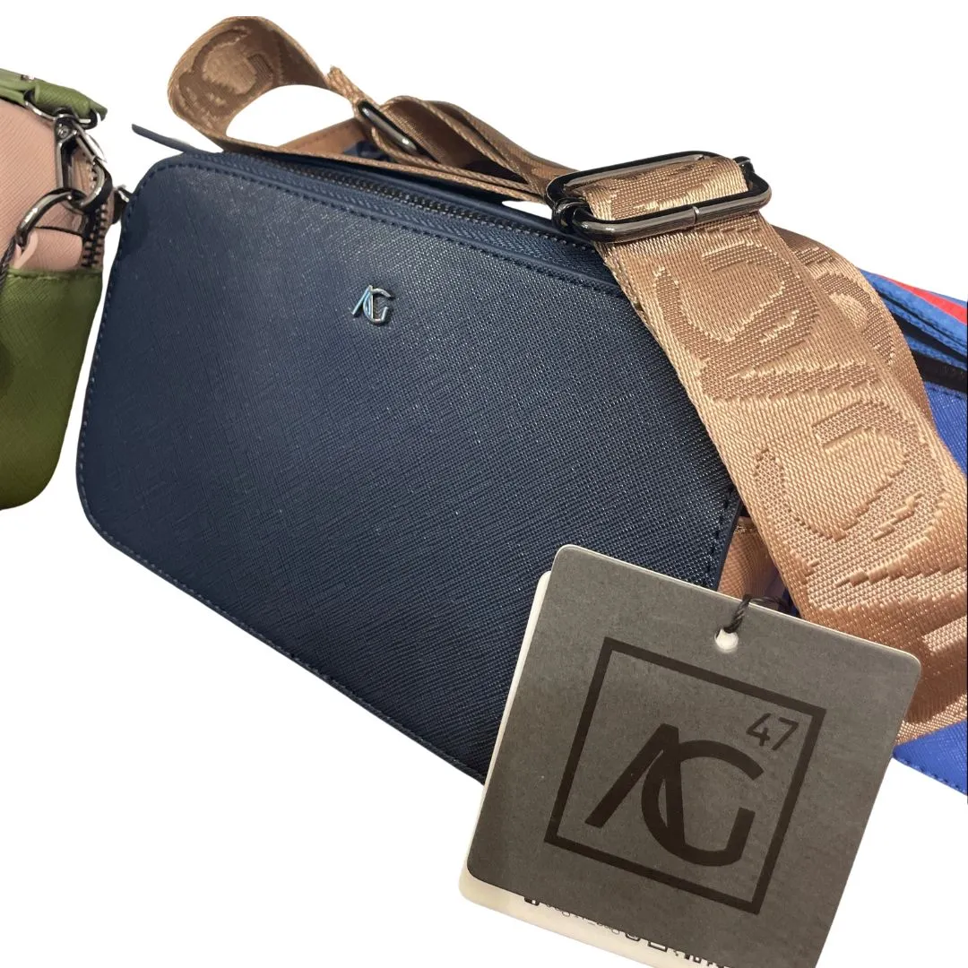 AG47 Emma Crossbody Bag | Navy