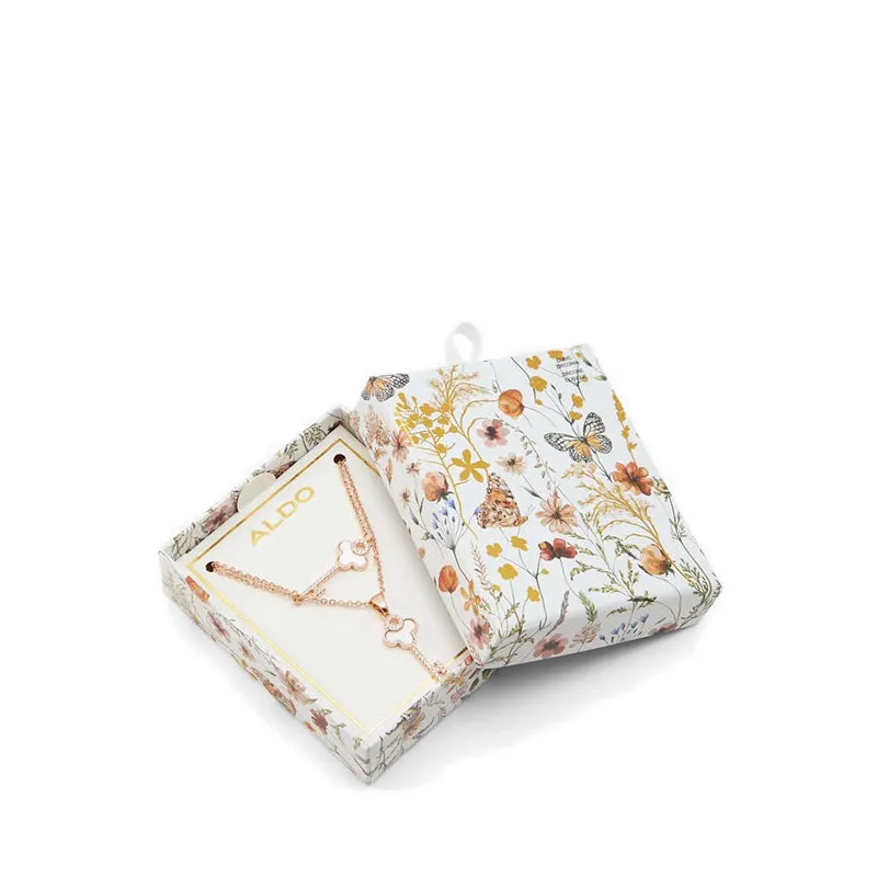 Aldo Lacle Women's Necklaces - Gold/Clear Multi