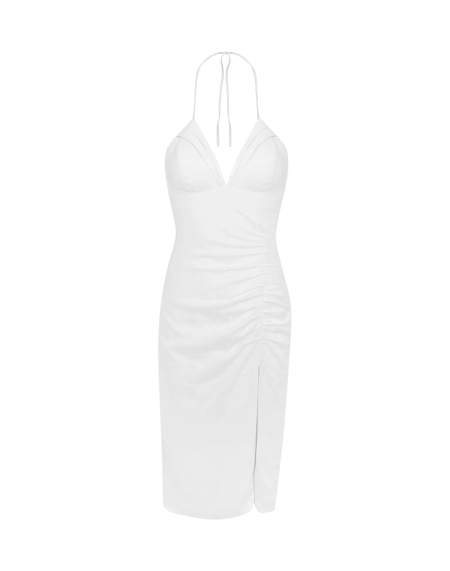 Amber Midi Dress (exchange only) - Off White