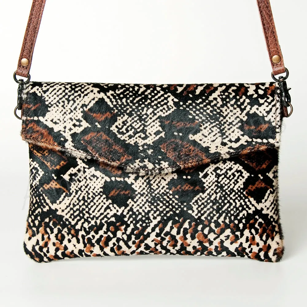 American Darling ADBGS178I Envelope Hair On Genuine Leather women bag western handbag purse