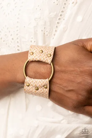 Aspiring Adventurist - Brass Bracelet - Paparazzi Accessories