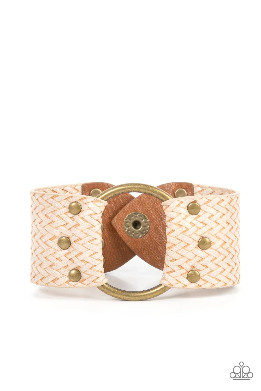 Aspiring Adventurist - Brass Bracelet - Paparazzi Accessories