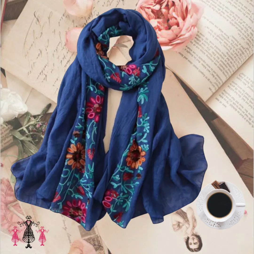 Azul Pashmina Scarf