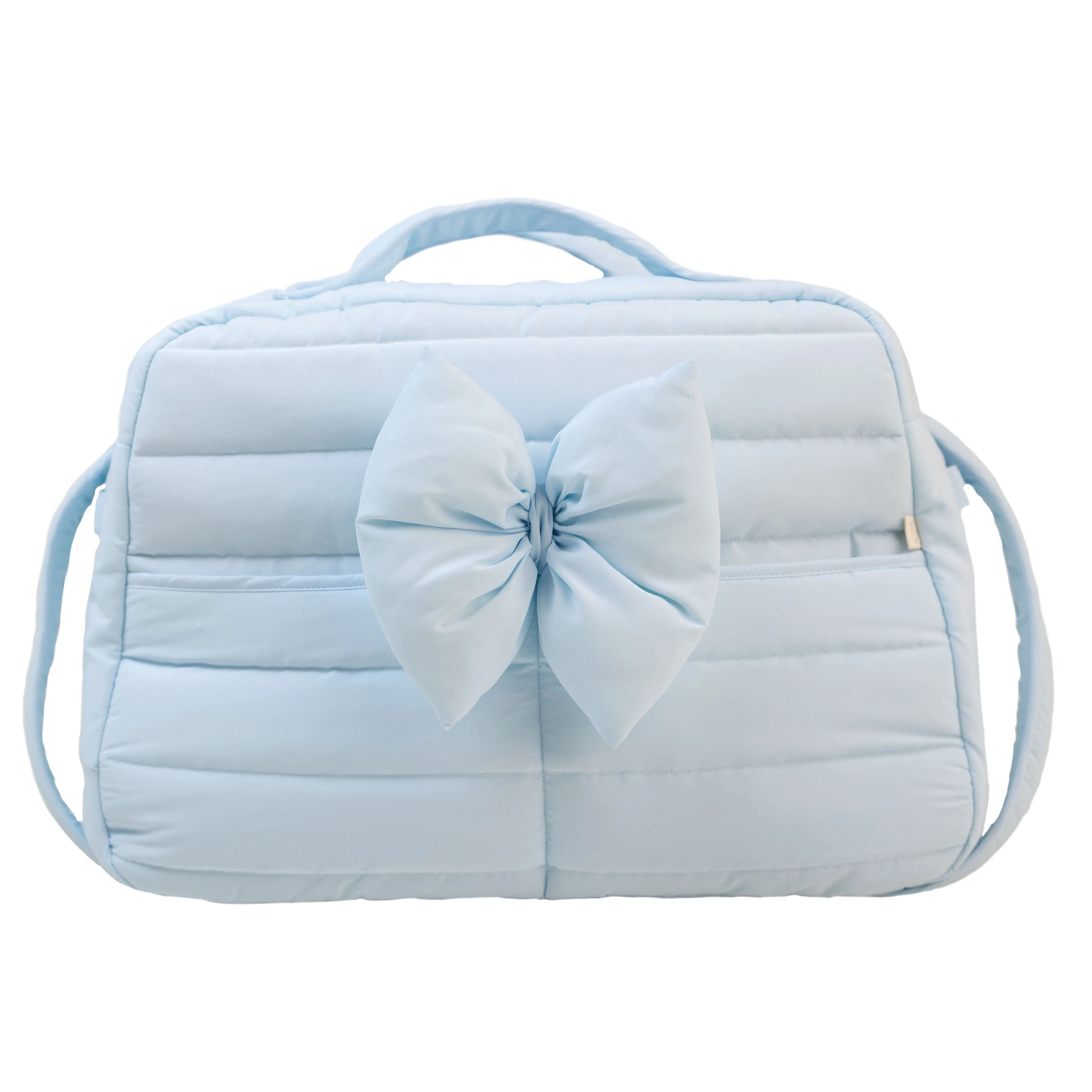 Baby Gi Bow Changing Bag - Blue