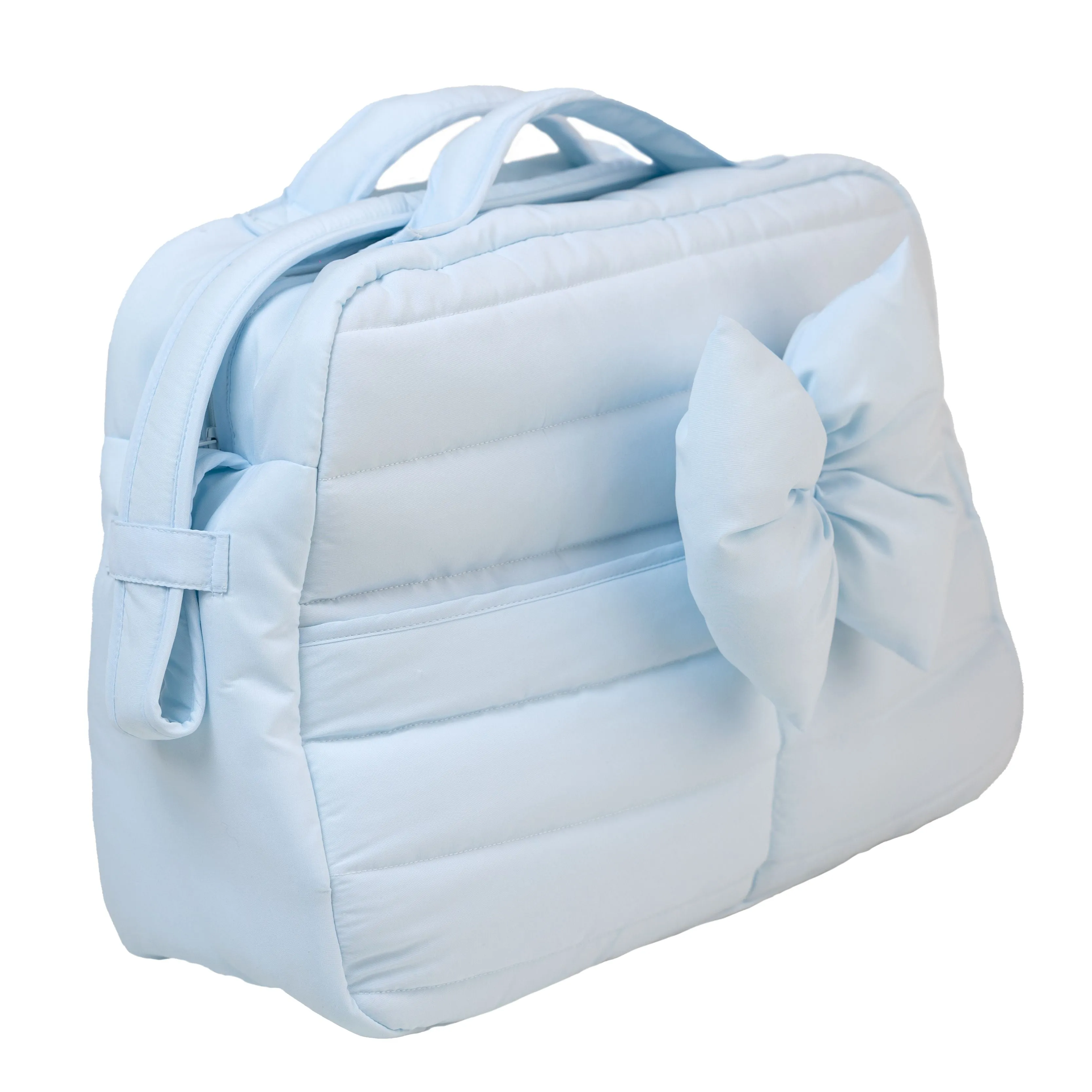 Baby Gi Bow Changing Bag - Blue
