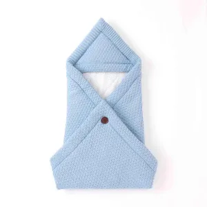Baby Sleeping Bags Envelope Candy Color Knitted Cocoon for Newborns