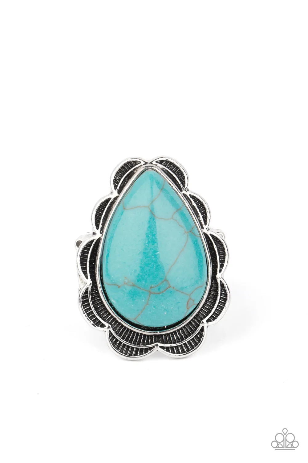 BADLANDS Romance - Blue Paparazzi Accessories