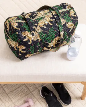 Bagheera - Quilted Duffle Bag - Ink