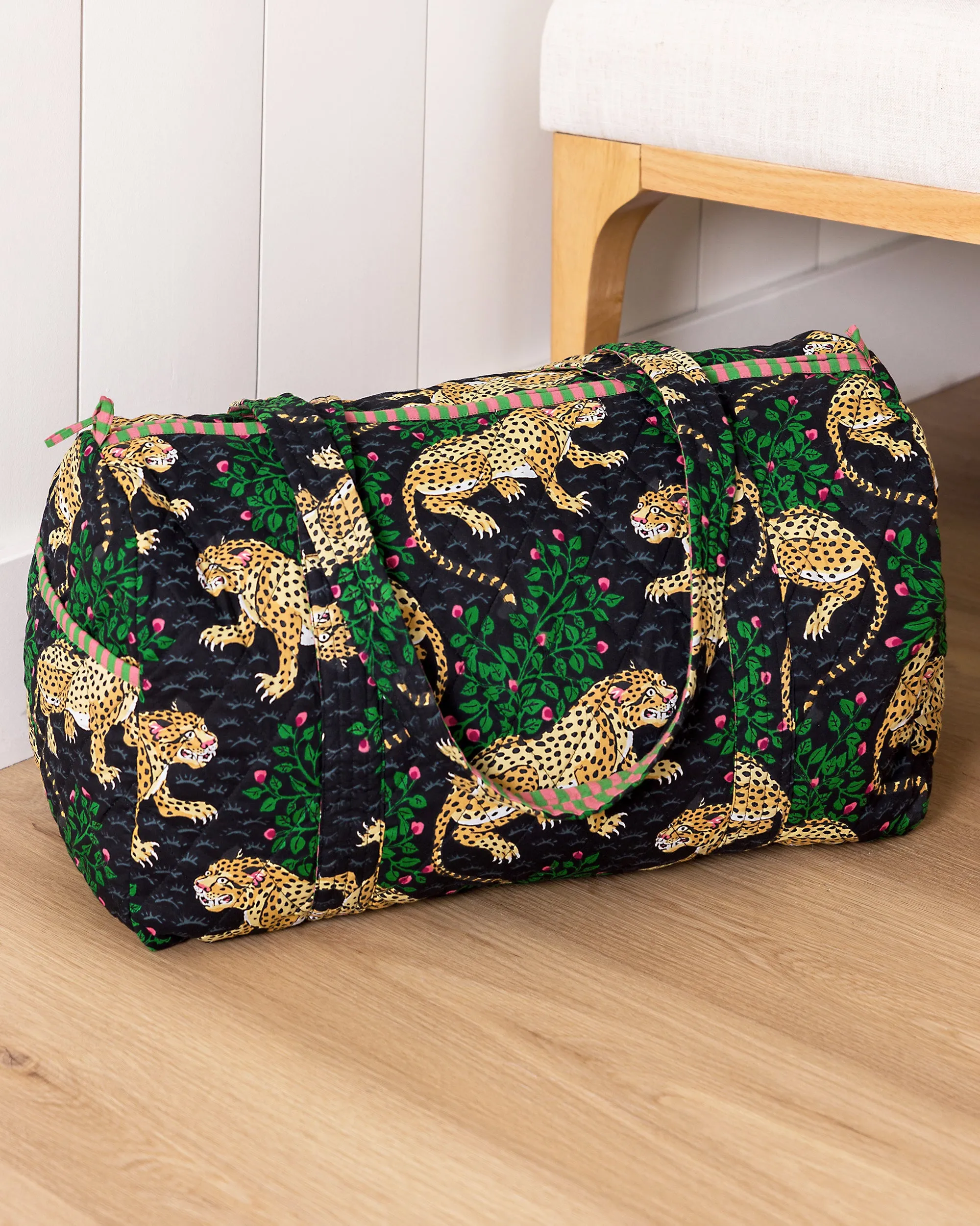 Bagheera - Quilted Duffle Bag - Ink