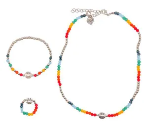 Bari Lynn Smiley Face Jewelry Set