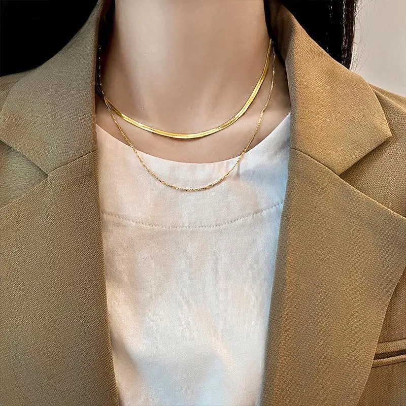 Basic Necklace Two Piece Set