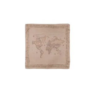 Beige Polyester Scarf