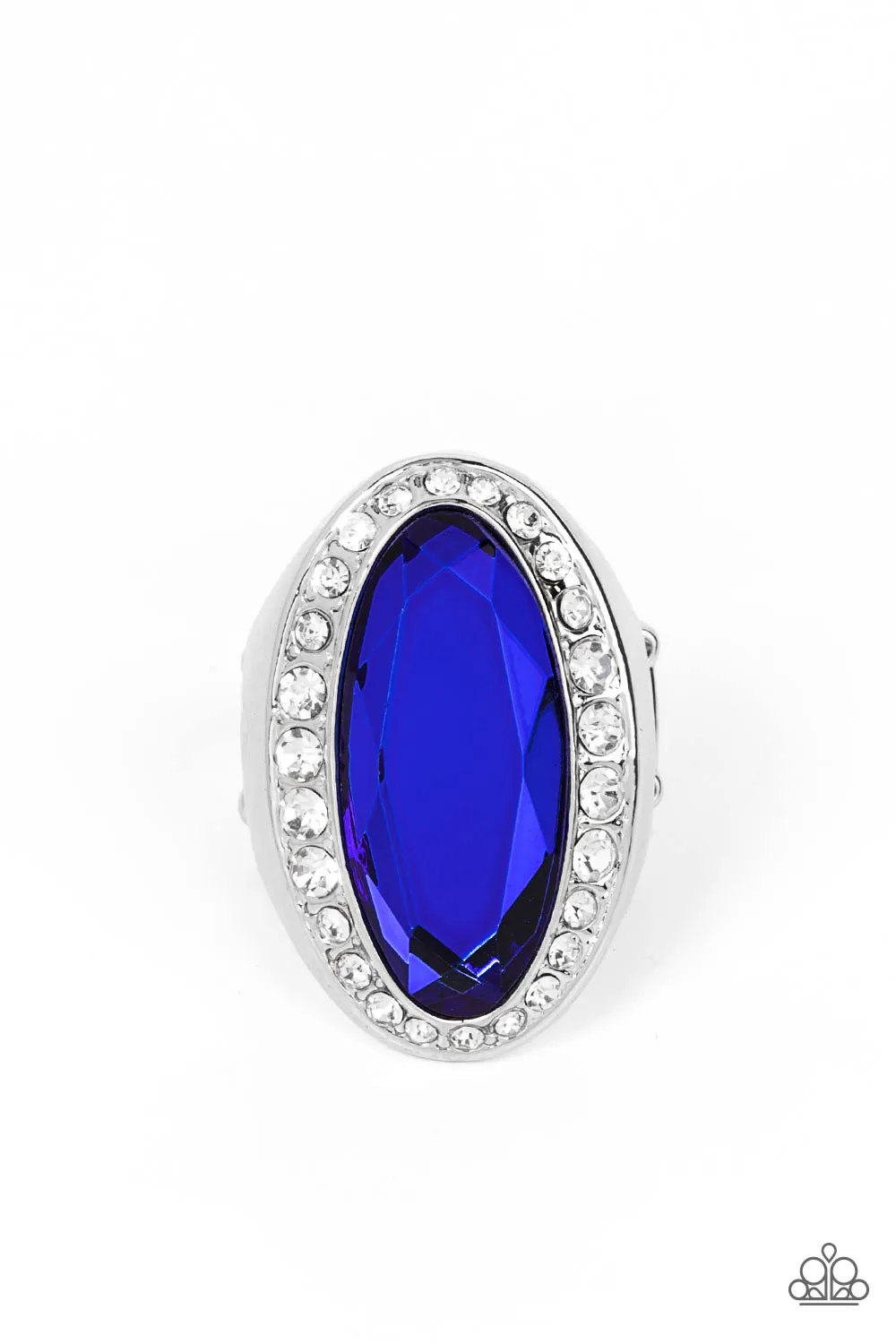 Believe in Bling - Blue Ring  - Paparazzi Accessories