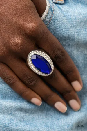 Believe in Bling - Blue Ring  - Paparazzi Accessories