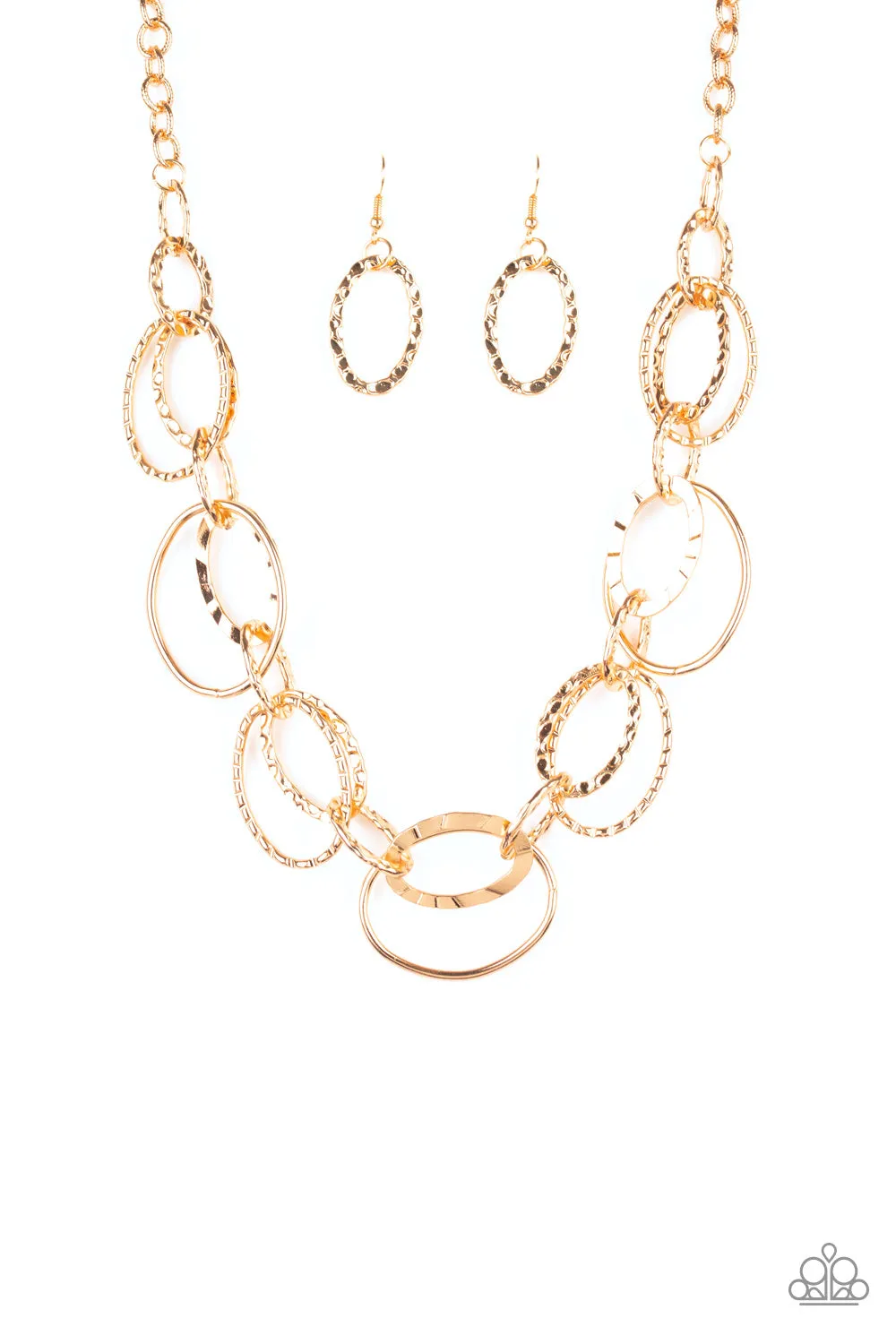 Bend OVAL Backwards - Paparazzi Accessories