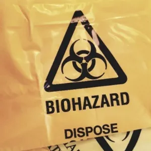 Biohazard Compostable Waste Bag 65L