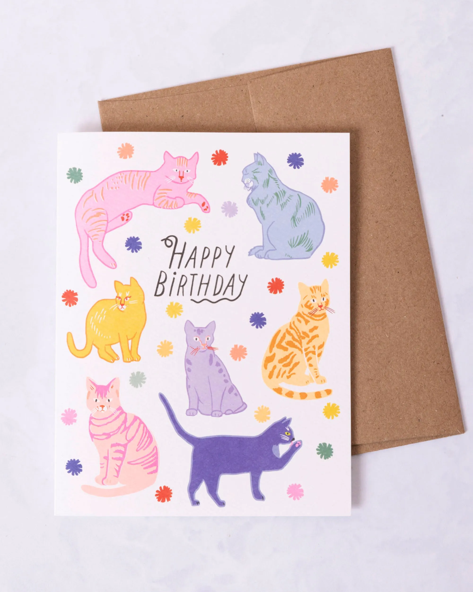 Birthday Cats - Birthday Card - Hartland Cards