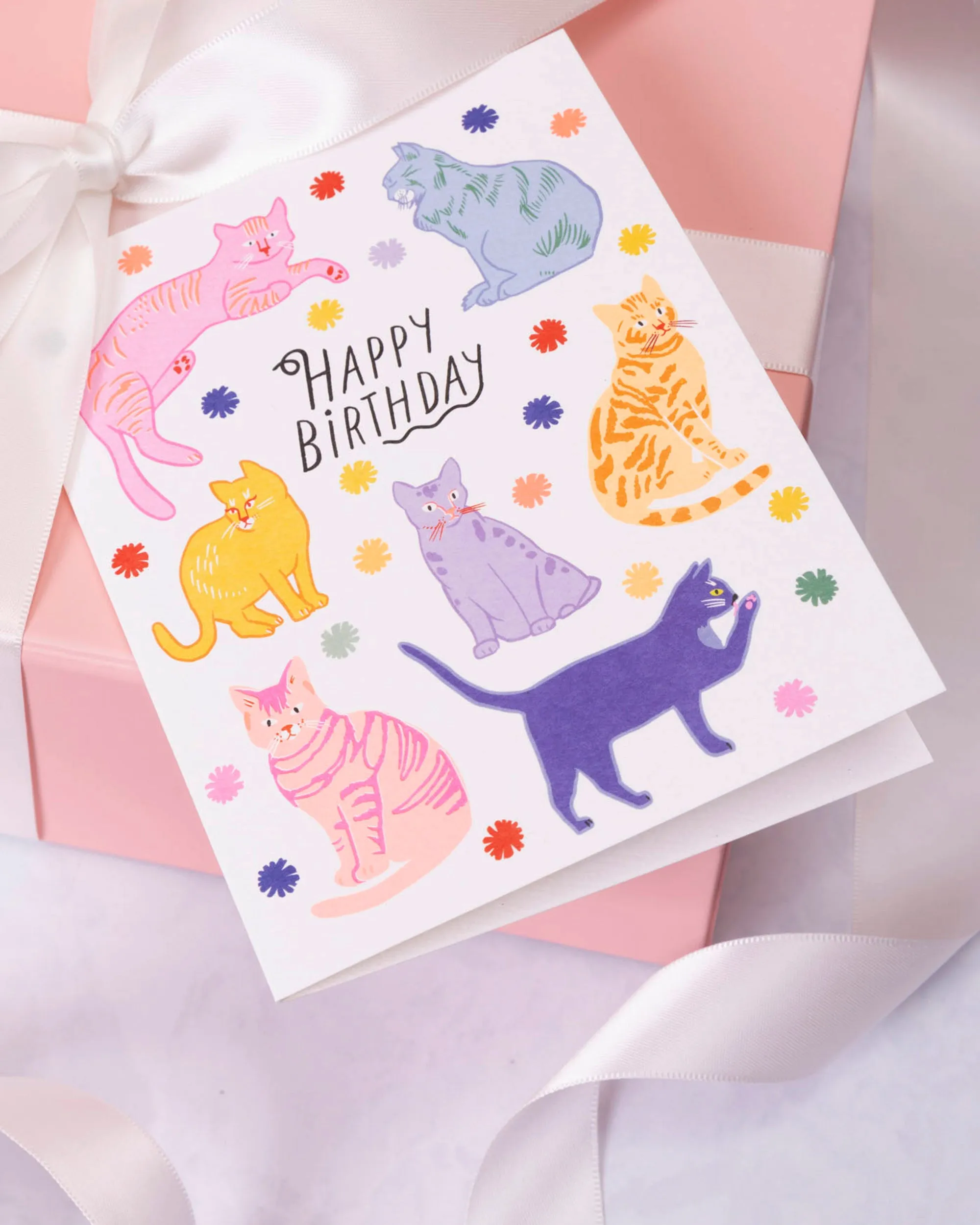 Birthday Cats - Birthday Card - Hartland Cards