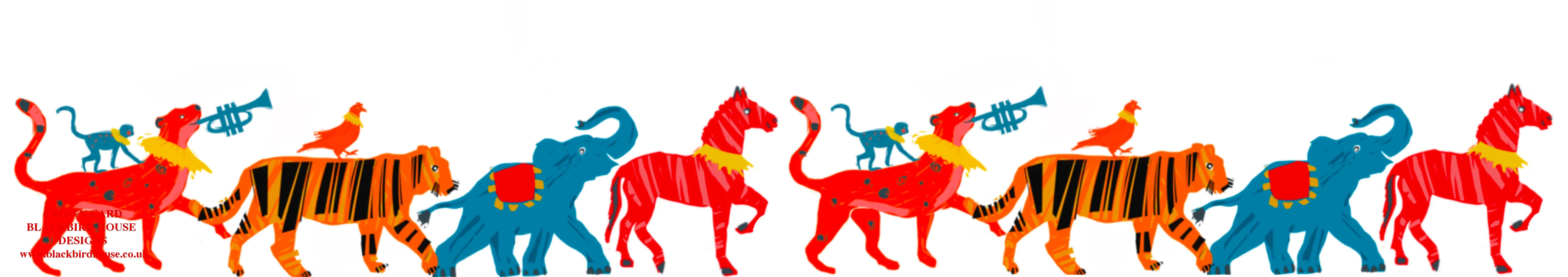 BIRTHDAY CROWN CARD, TO FIT ANY HEAD SIZE, CELEBRATION CROWN, ANIMAL PARADE