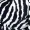 Black And White Print Cowl Halter Tie Neck Mini Dress