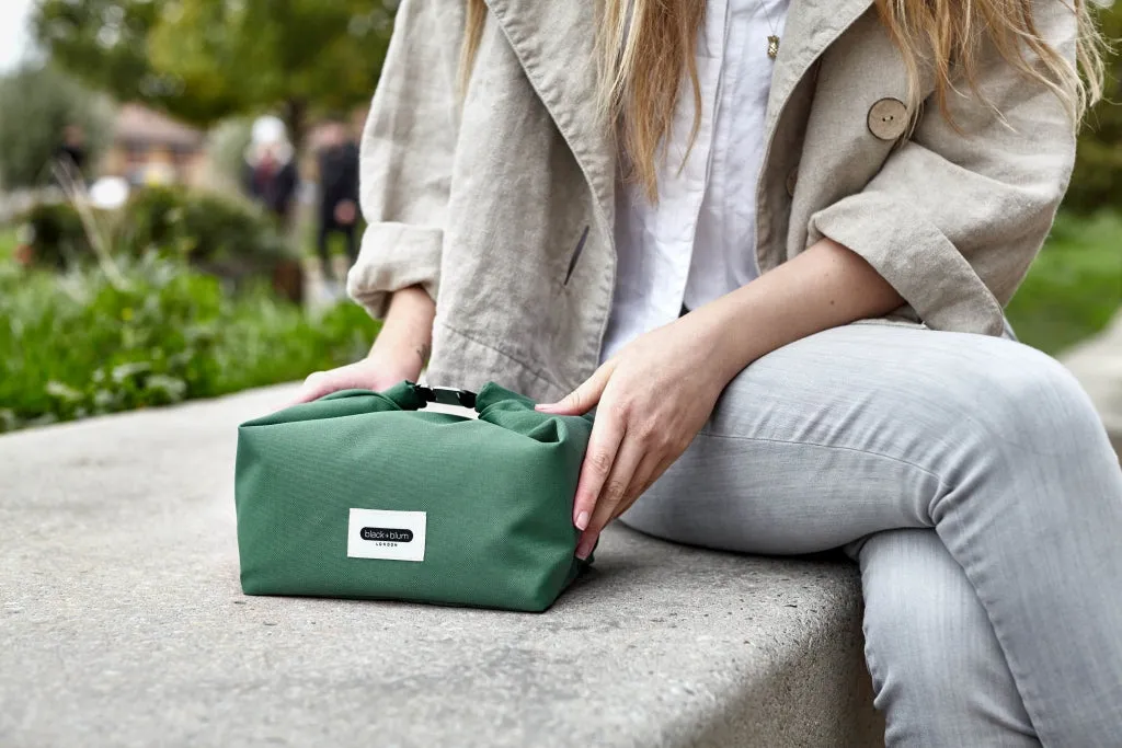 Black Blum Lunch Bag - 200x150x310mm - Olive