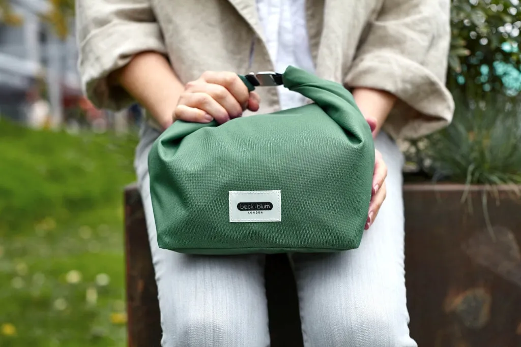 Black Blum Lunch Bag - 200x150x310mm - Olive