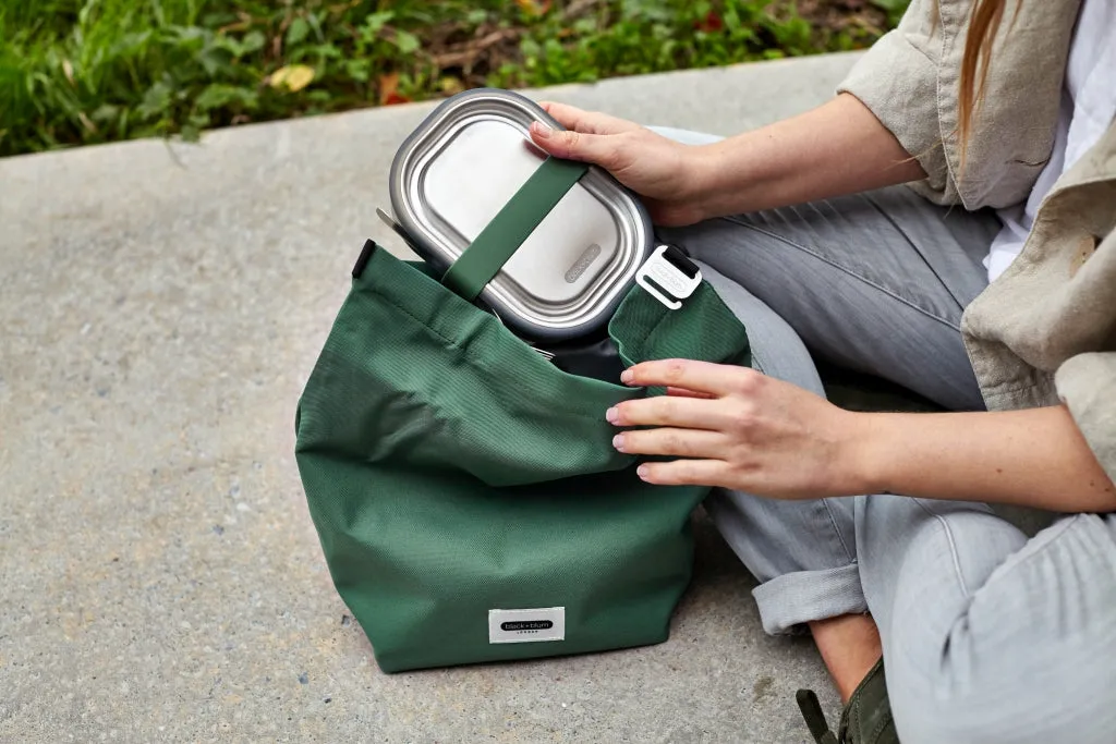 Black Blum Lunch Bag - 200x150x310mm - Olive