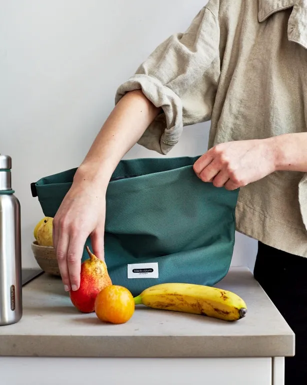 Black Blum Lunch Bag - 200x150x310mm - Olive