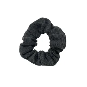 BLACK DENIM SCRUNCHIE BRACELET