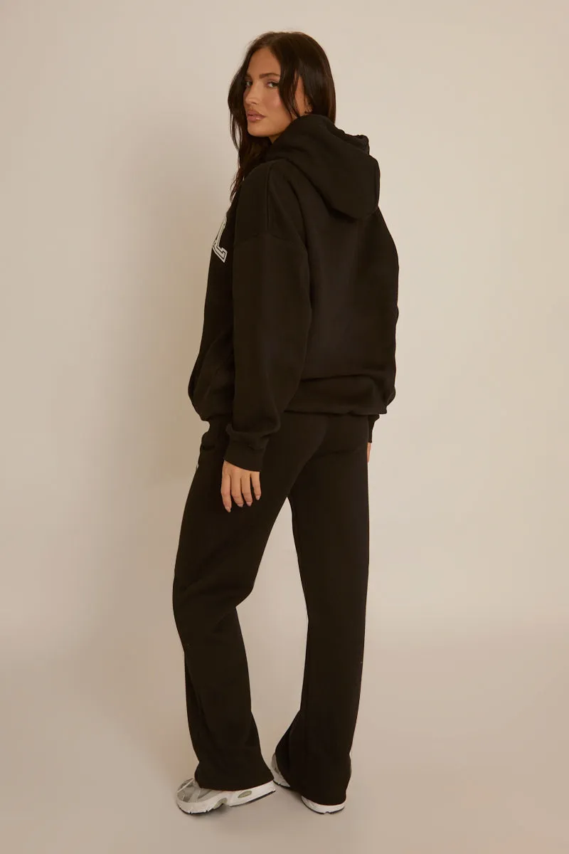 Black Rebel Sport Oversized Hoodie - Regina