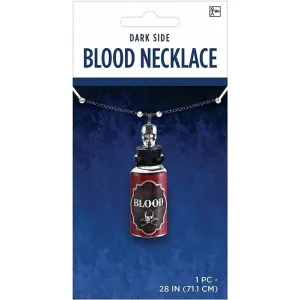 Blood Bottle Necklace