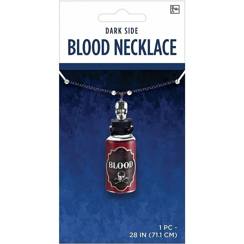 Blood Bottle Necklace