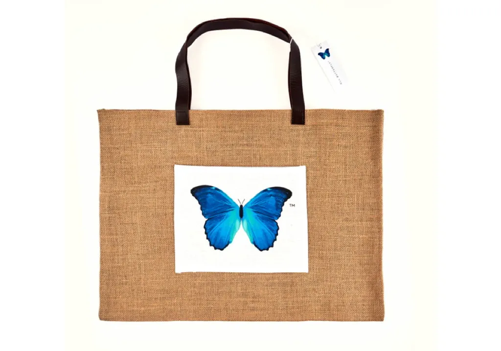 Blu Butterfly Beach Tote