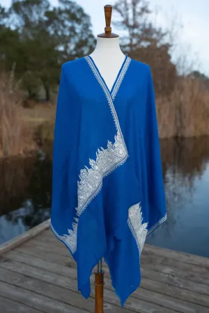 Blue Tilla Pashmina Stole