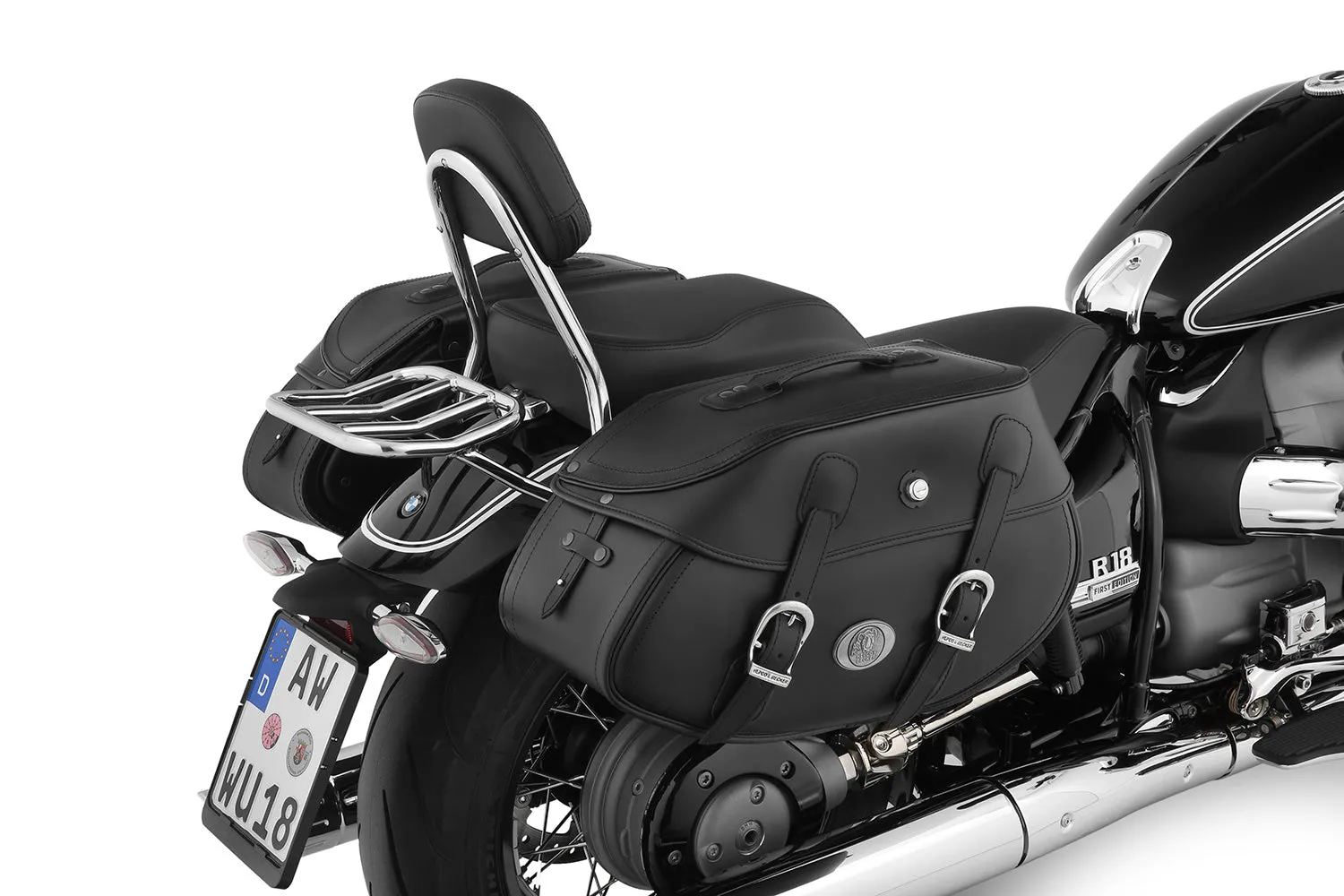 BMW R18 Ergonomics - Rear Luggage Rack