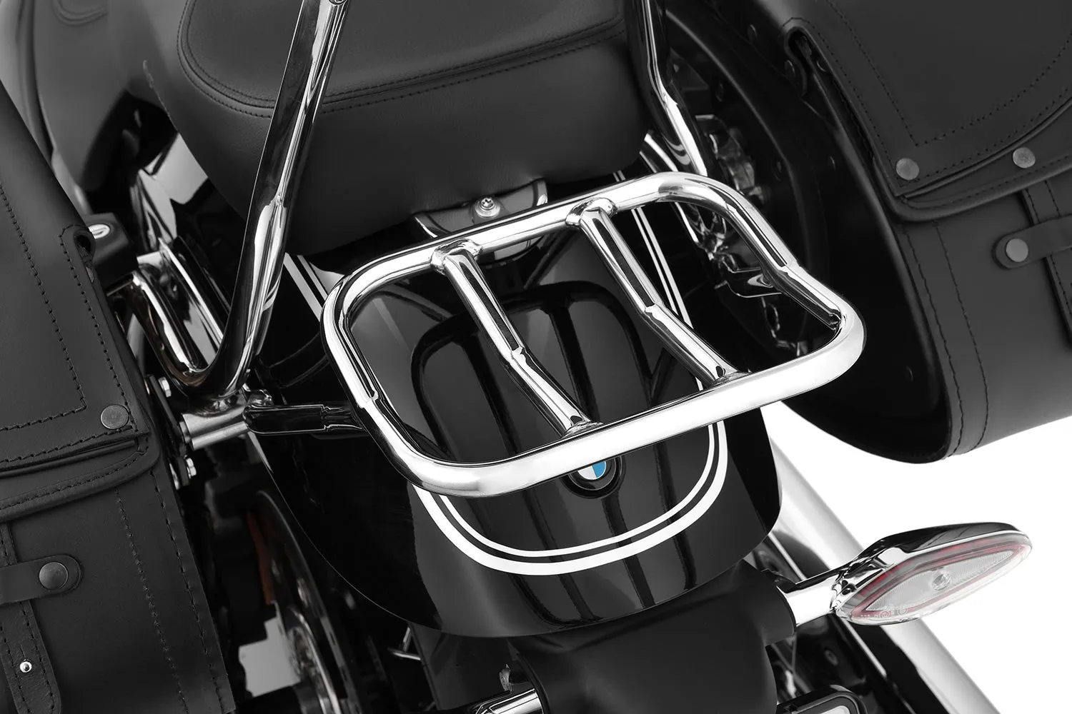 BMW R18 Ergonomics - Rear Luggage Rack