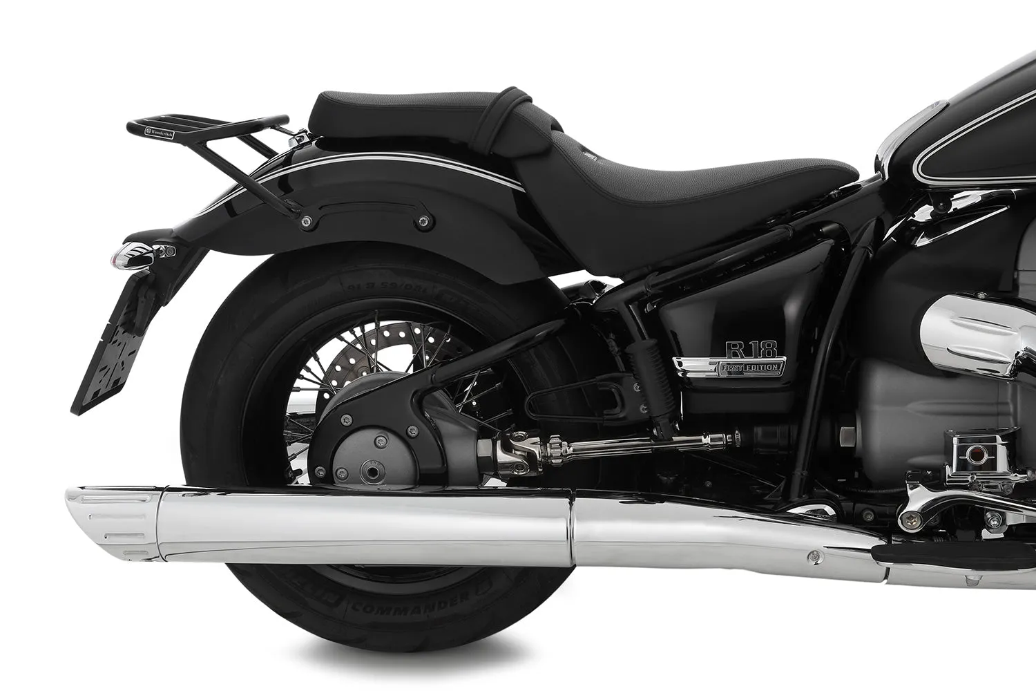 BMW R18 Ergonomics - Rear Luggage Rack